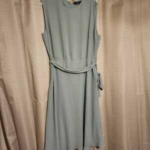 Polo by Ralph Lauren Women's Midi Dress in Soft Green